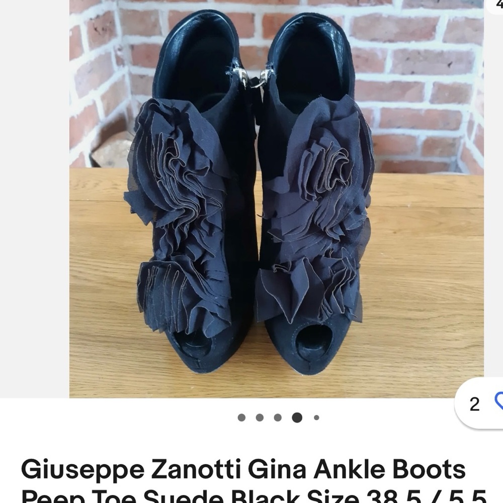 Giuseppe Zanotti Gina Ankle boots 38/5-39 - Picture 2 of 12